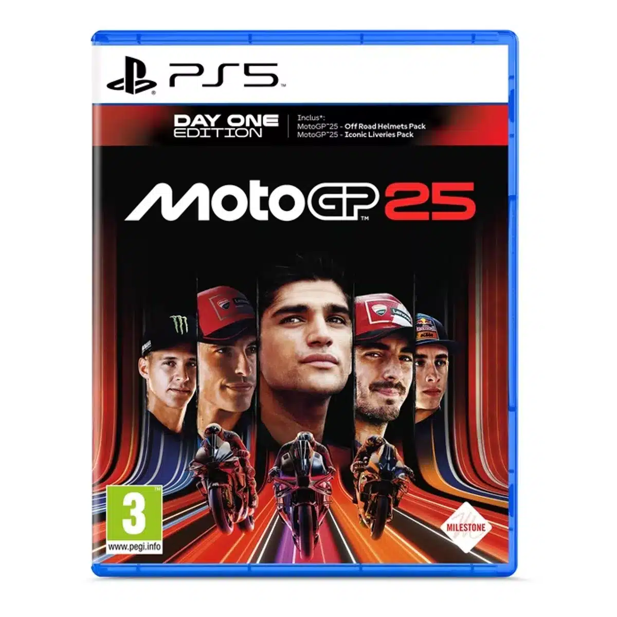 MotoGP 25 official game cover